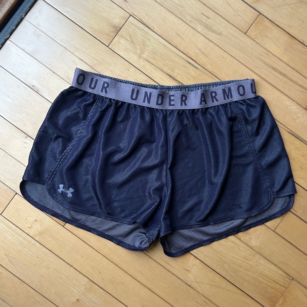 Under Armour Women's Dark Purple Athletic Shorts